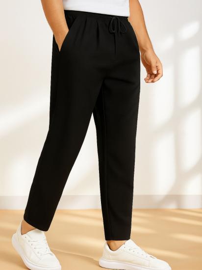 Erkek Pantolon Beli Lastikli Jogger Pantolon Cepli Fit Pantolon ERKEK-JOGGER-Siyah