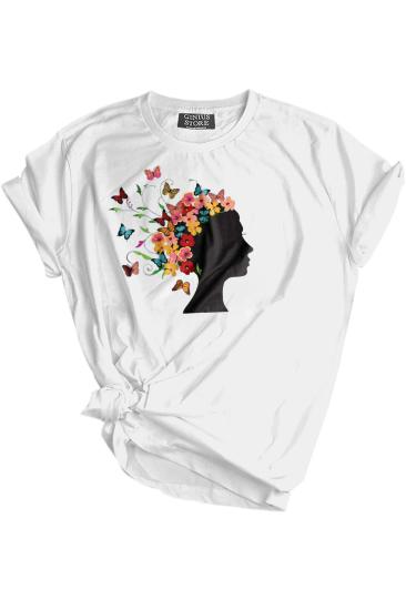 Store Unısex Baskılı Outdoor Tshirt Normal Kalıp Tişört