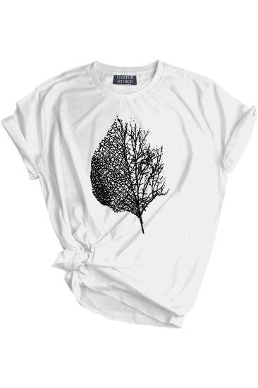 Store Unisex Baskılı Tişört Outdoor Normal Kalıp Tshirt