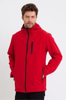 Store Erkek Polar Softshell Mont Su Geçirmez 3 Cepli Outdoor Spor Ceket