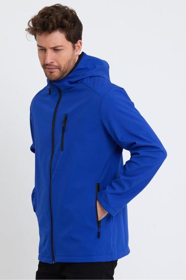 Store Erkek Polar Softshell Mont Su Geçirmez 3 Cepli Outdoor Spor Ceket