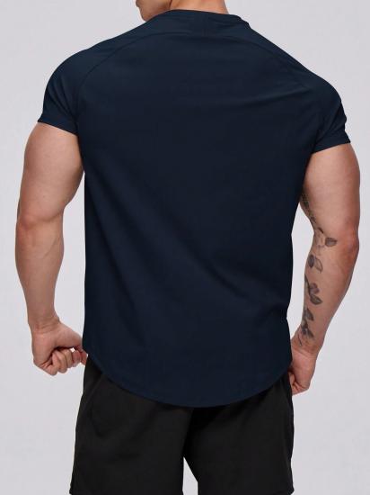 Erkek Spor Tişört Running Sports Gym Reglan Oval Kesim Penye T-shirt OVALT-SHİRT