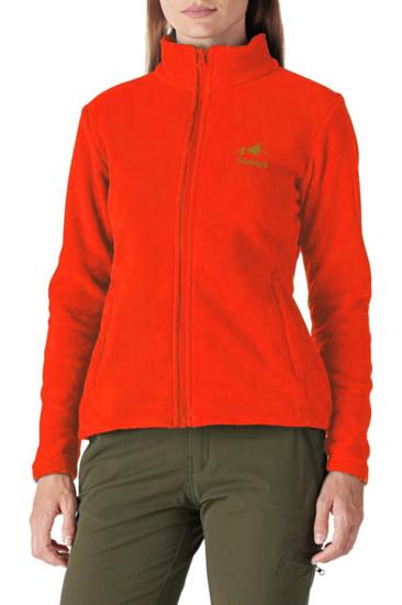 GENIUS Kadın Tam Fermuarlı Kalın Outdoor Polar Ceket RENKLİ-TAM