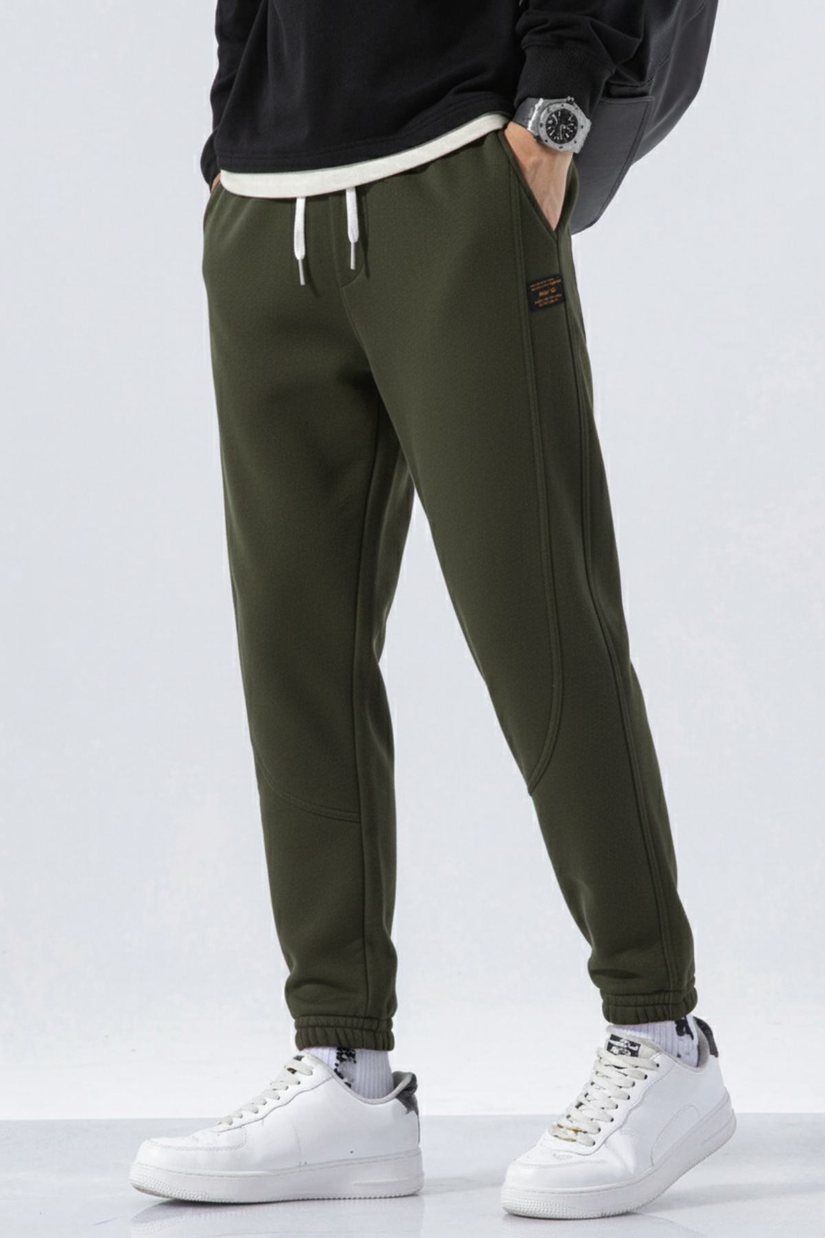 Genıus%20Store%20Erkek%20Eşofman%20İçi%20Polarlı%20Bağcıklı%20Bel%20Jogger%20Spor%20Eşofman%20Altı%20SPOR-ESF01-Haki