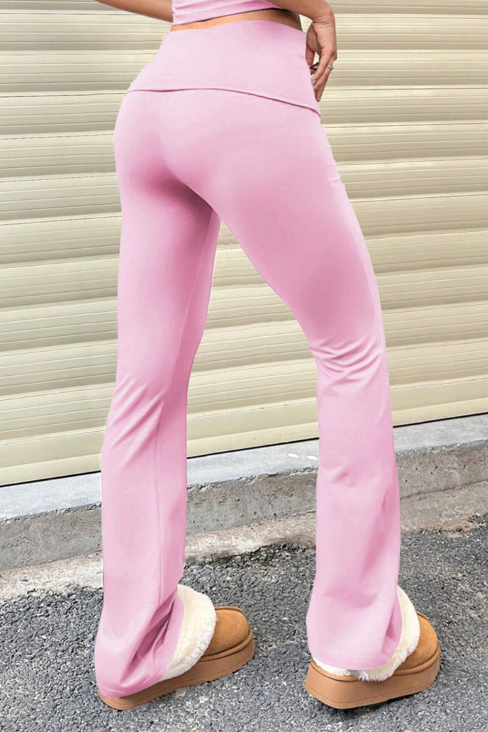 Kadın%20Pantolon%20Pamuklu%20Likralı%20Süprem%20Esnek%20İspanyol%20Paça%20Spor%20ve%20Günlük%20Pantolon%20SÜPREM-PANTOLON-Pembe
