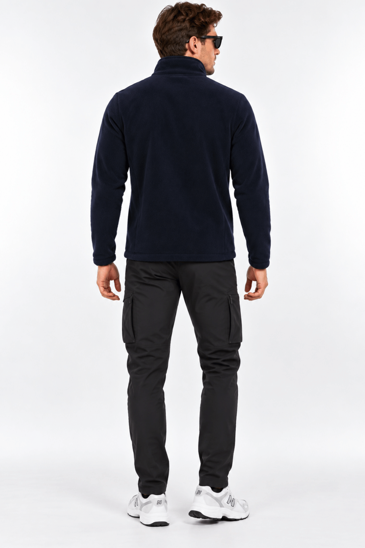 Unisex%20Polar%20Tam%20Fermuarlı%203%20Cepli%20Tüylenme%20Yapmaz%20Soğuğa%20Karşı%20Dayanaklı%20Spor%20Erkek-Kadın%20Polar%20Tekli-Lacivert
