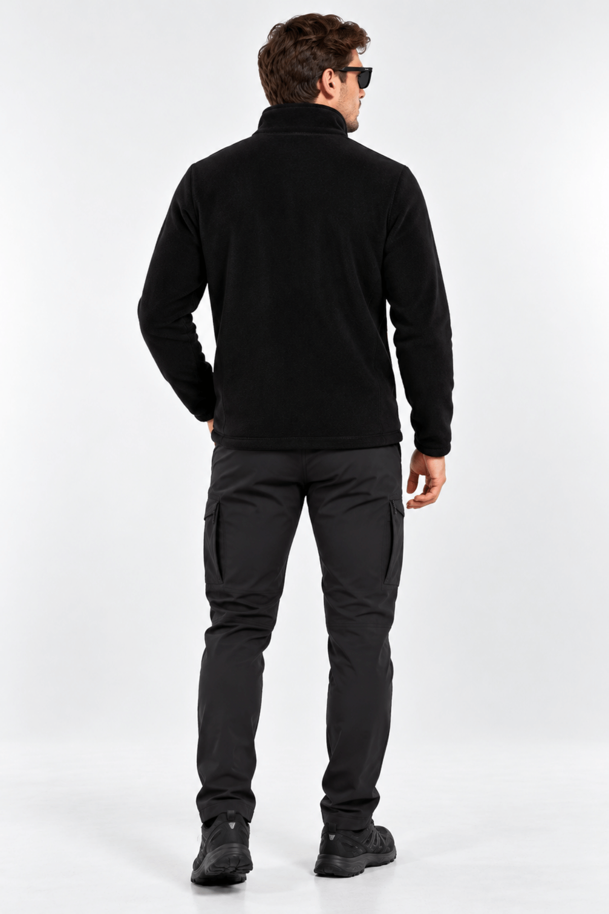 Unisex%20Polar%20Tam%20Fermuarlı%203%20Cepli%20Tüylenme%20Yapmaz%20Soğuğa%20Karşı%20Dayanaklı%20Spor%20Erkek-Kadın%20Polar%20Tekli